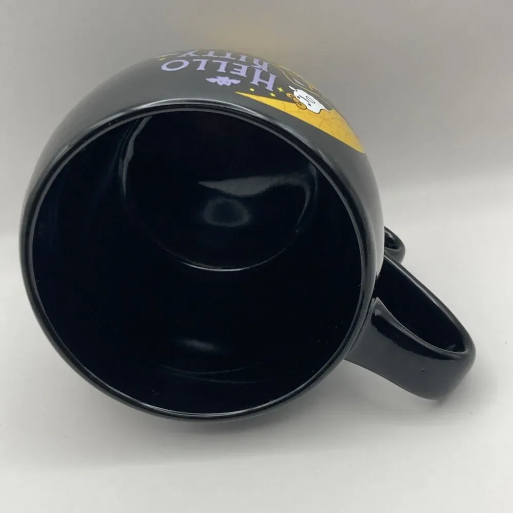 Sanrio Hello Kitty Moon Black Halloween Summerween Mug 16 oz Cup
